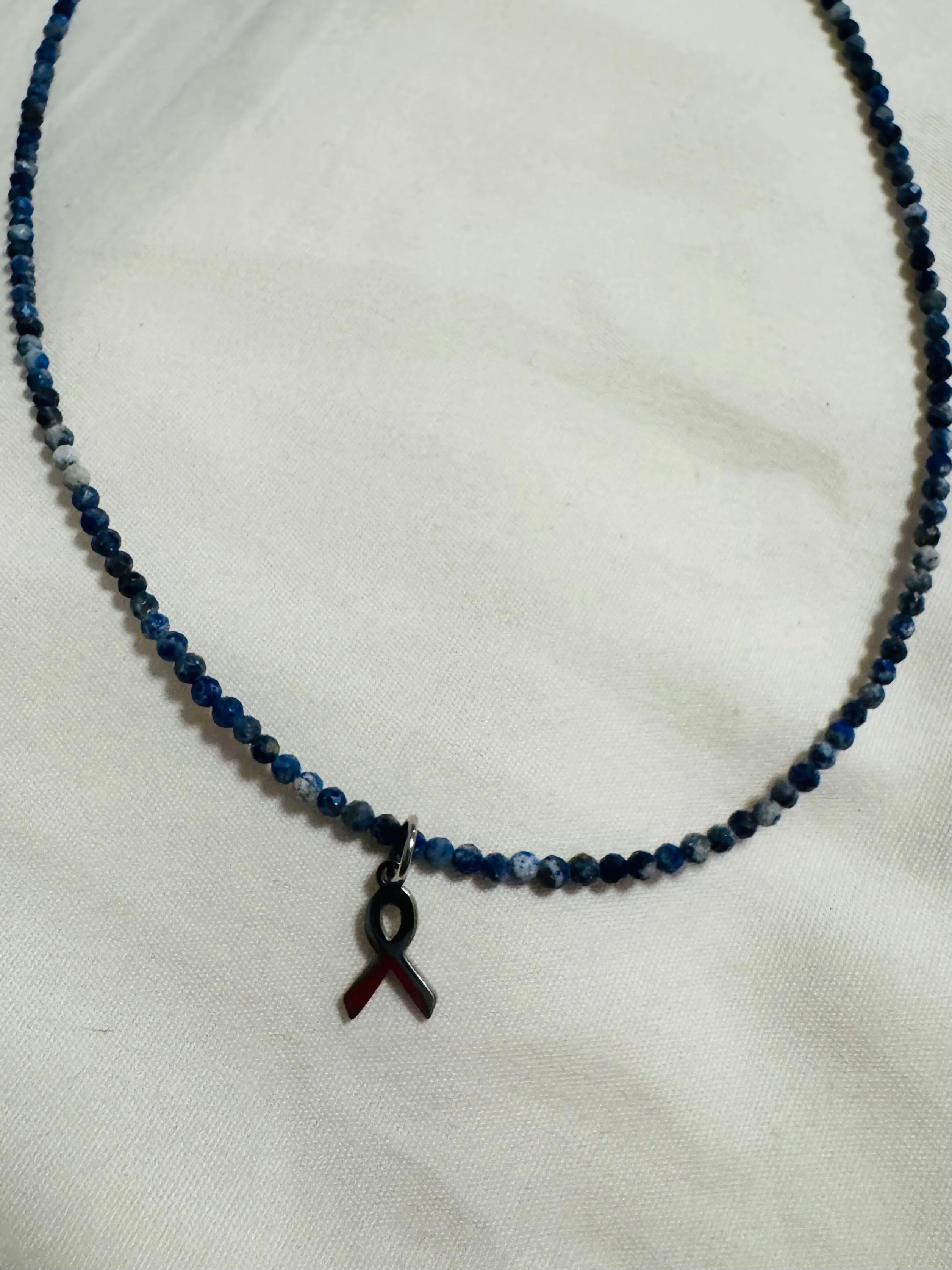 Bring the Hostages Home 2mm beaded necklaces