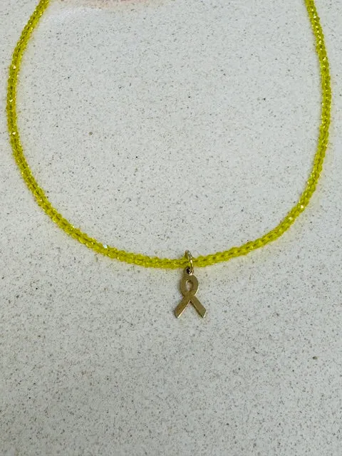 Bring the Hostages Home 2mm beaded necklaces