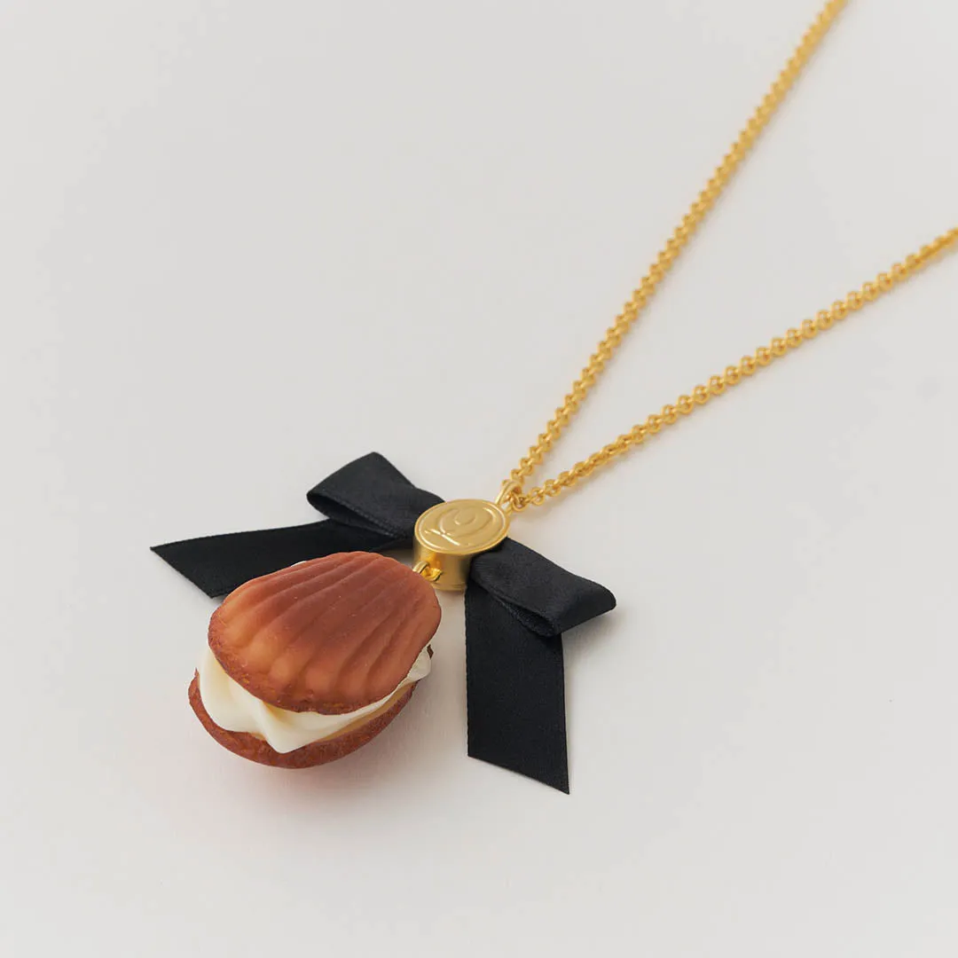 Brown Butter Madeleine Necklace【Japan Jewelry】
