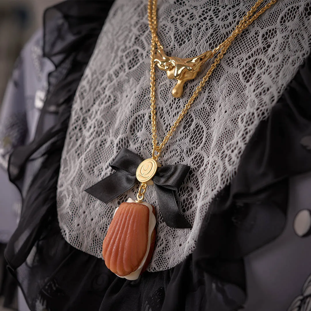 Brown Butter Madeleine Necklace【Japan Jewelry】