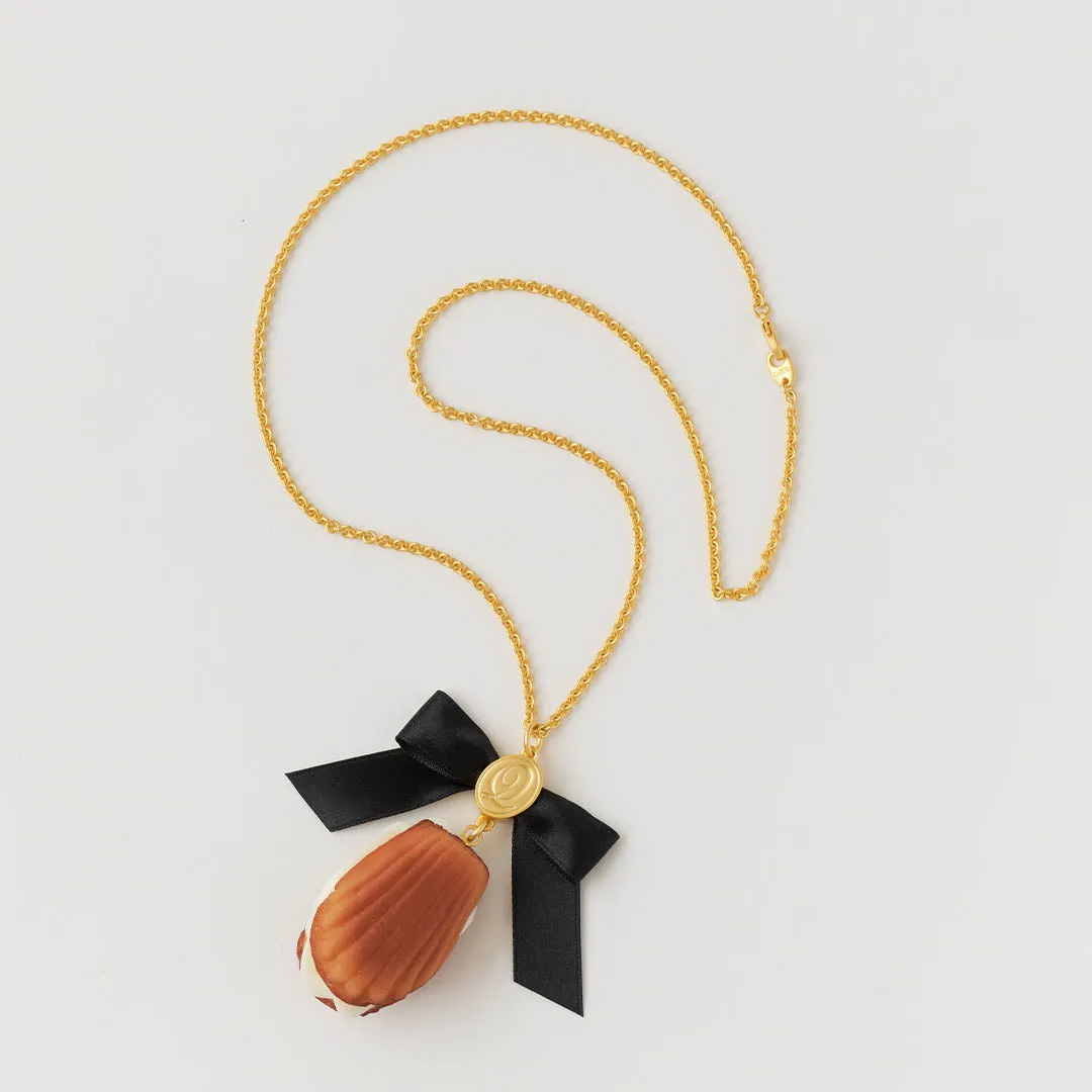 Brown Butter Madeleine Necklace【Japan Jewelry】