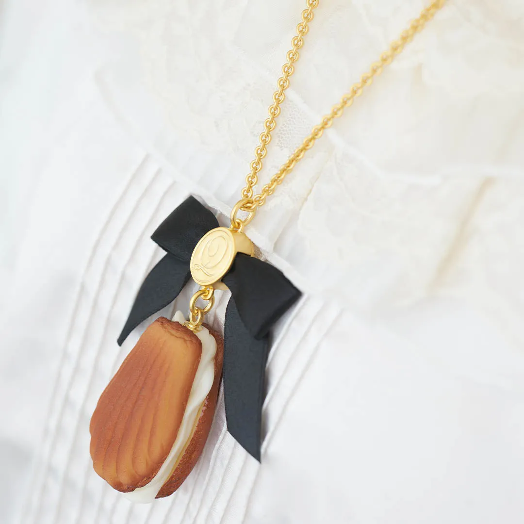Brown Butter Madeleine Necklace【Japan Jewelry】
