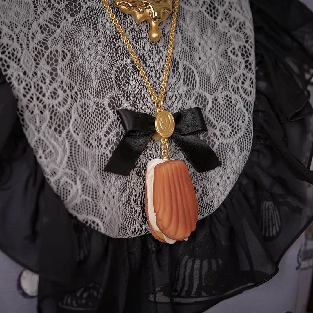 Brown Butter Madeleine Necklace【Japan Jewelry】