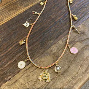 Buddha Charm Necklace | 21"