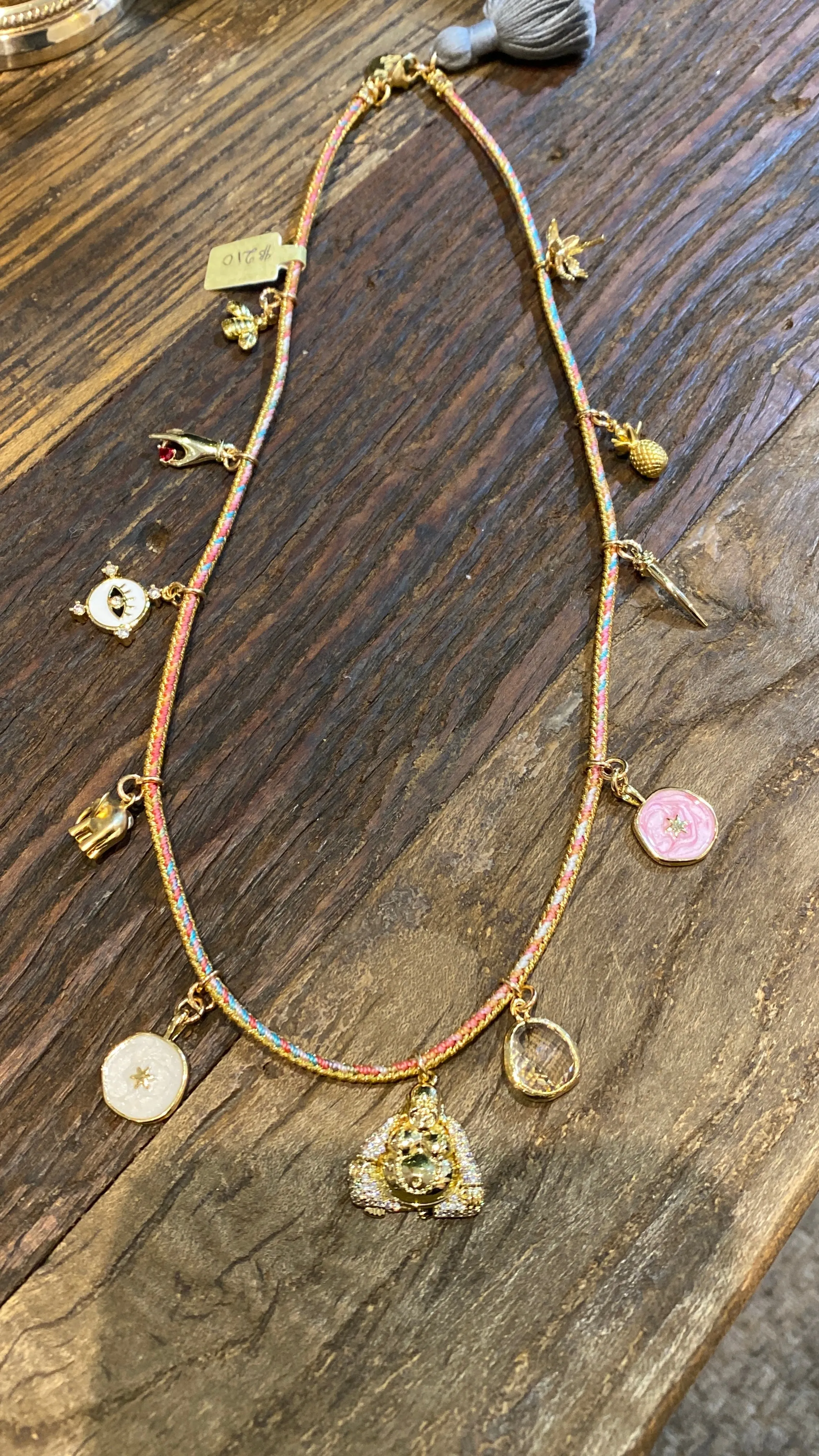 Buddha Charm Necklace | 21"