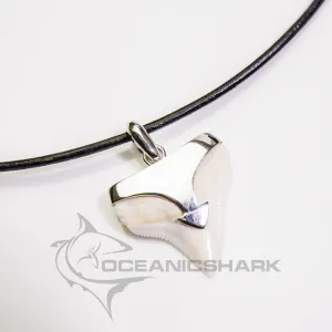 Bull Shark Tooth Necklace Silver Arrow Oceanicshark s7
