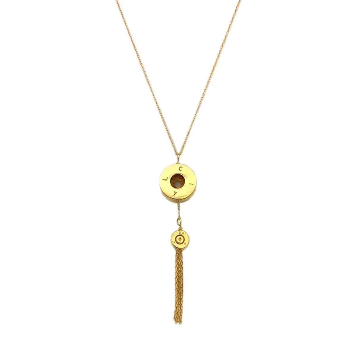 Bullet Tassel Necklace