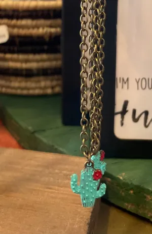 Cactus Bloom Necklaces