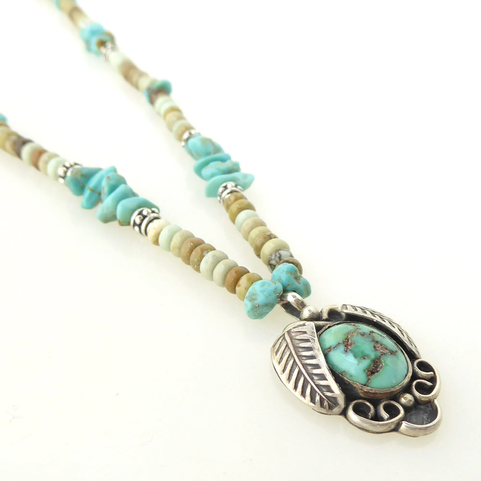 Campitos turquoise and jasper necklace