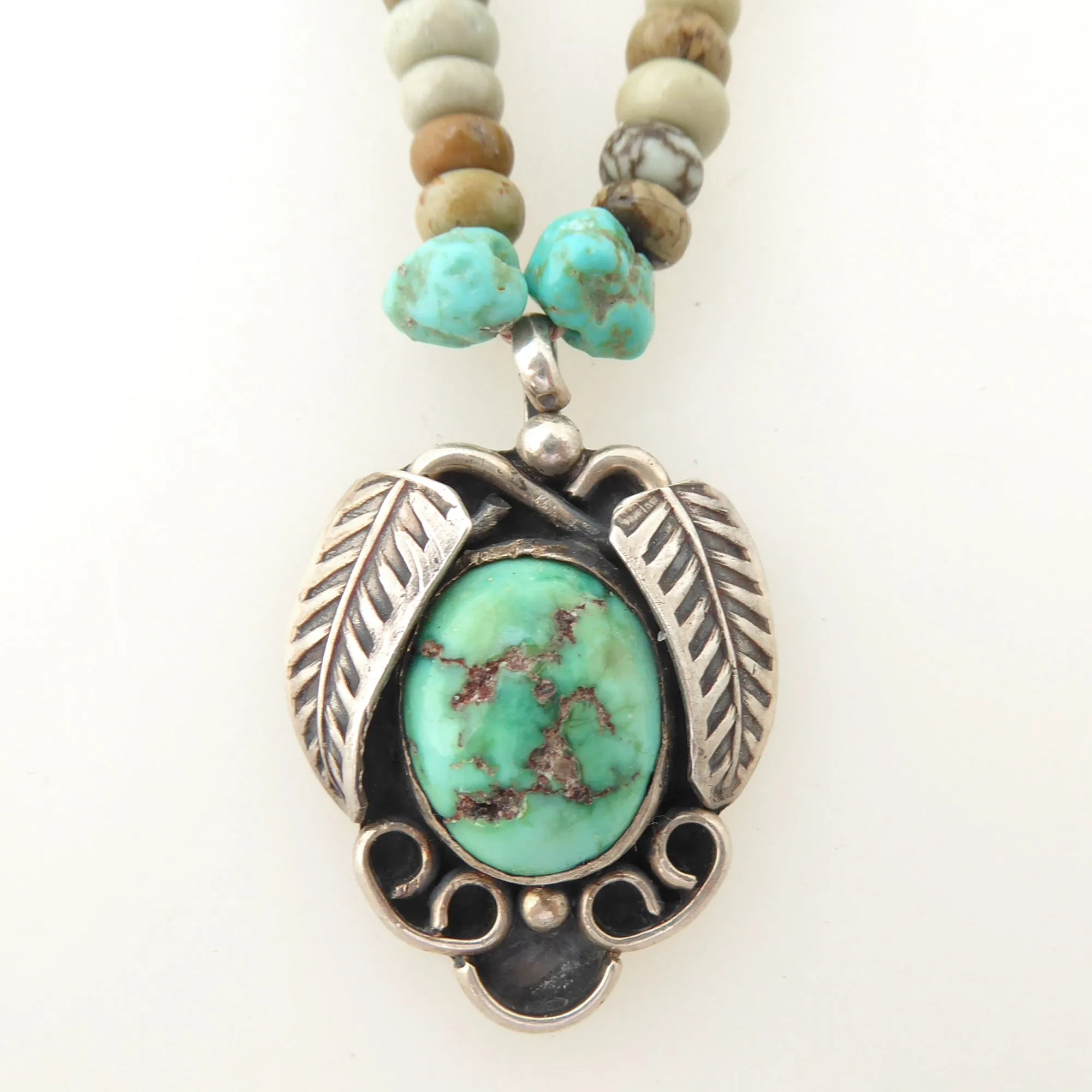 Campitos turquoise and jasper necklace