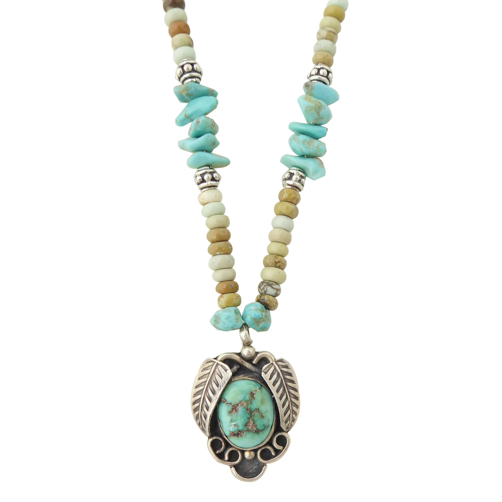 Campitos turquoise and jasper necklace