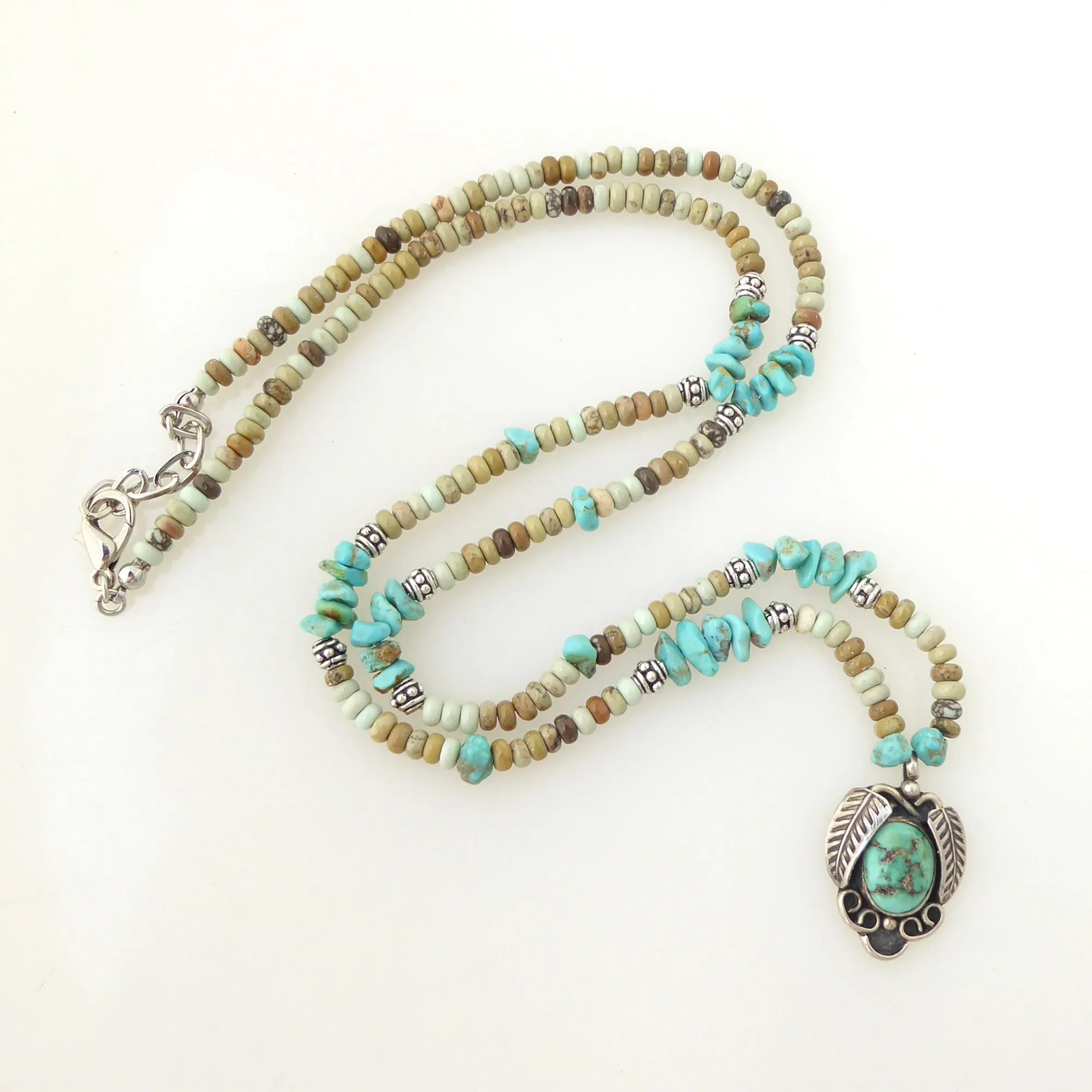 Campitos turquoise and jasper necklace