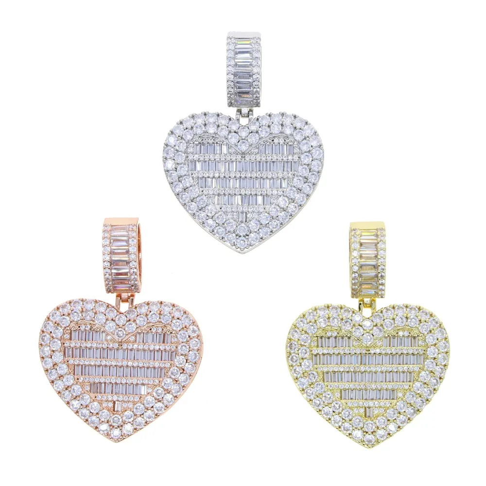 Can Be Opened Heart-shaped Photo Pendant Necklace