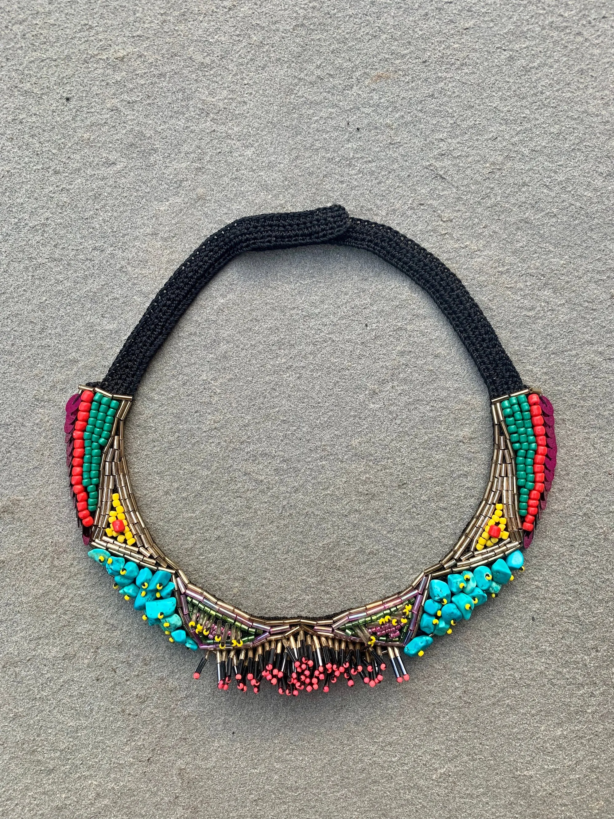 Cats of Istanbul Necklace Turquoise