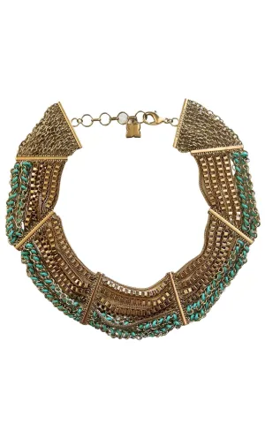 Chain and Cord Necklace