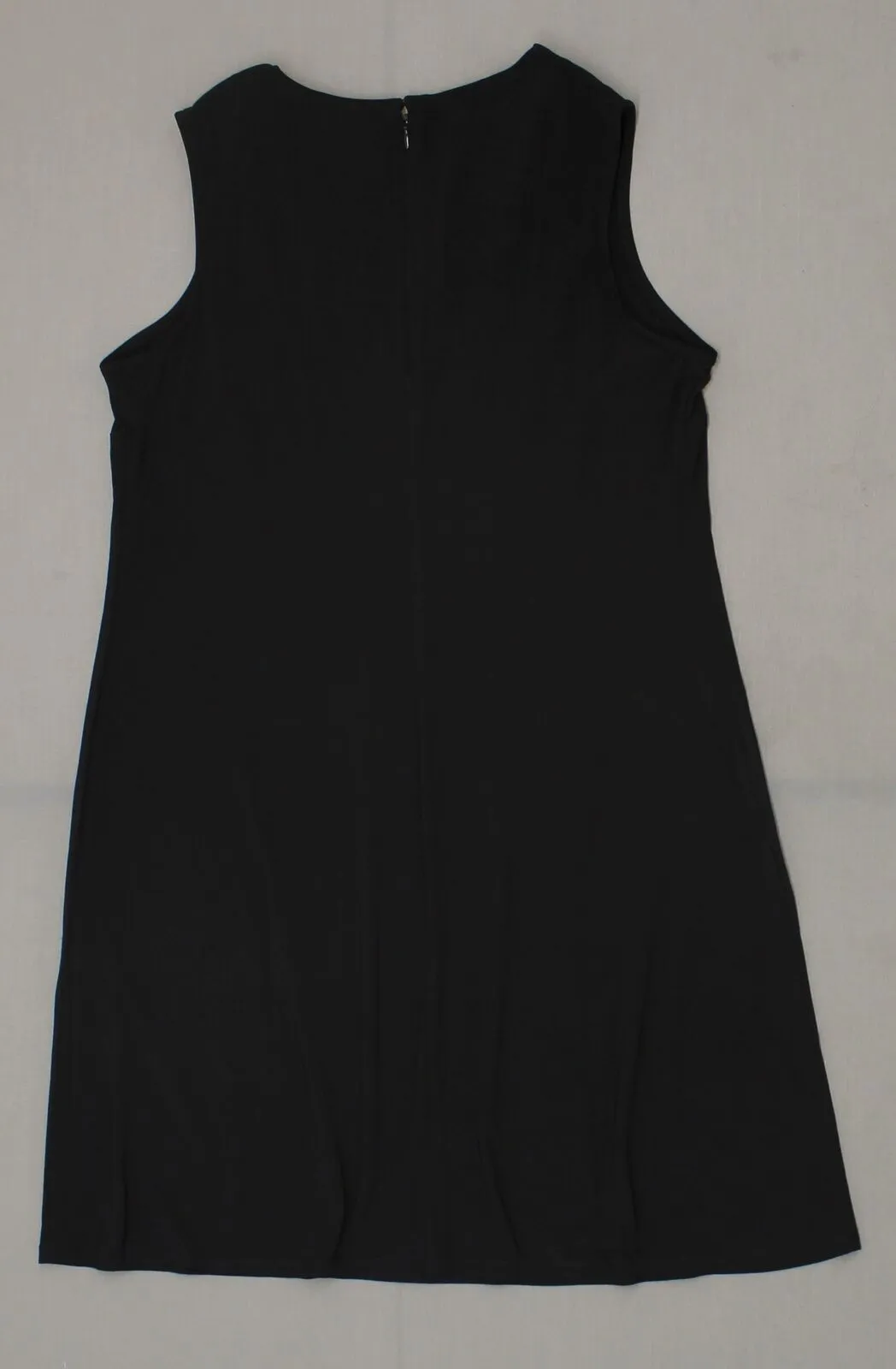 Chiasso Women's Sleeveless Little Black Dress With Fabric Necklace