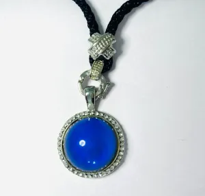 Circular Stones Mood Necklace with Long Cord