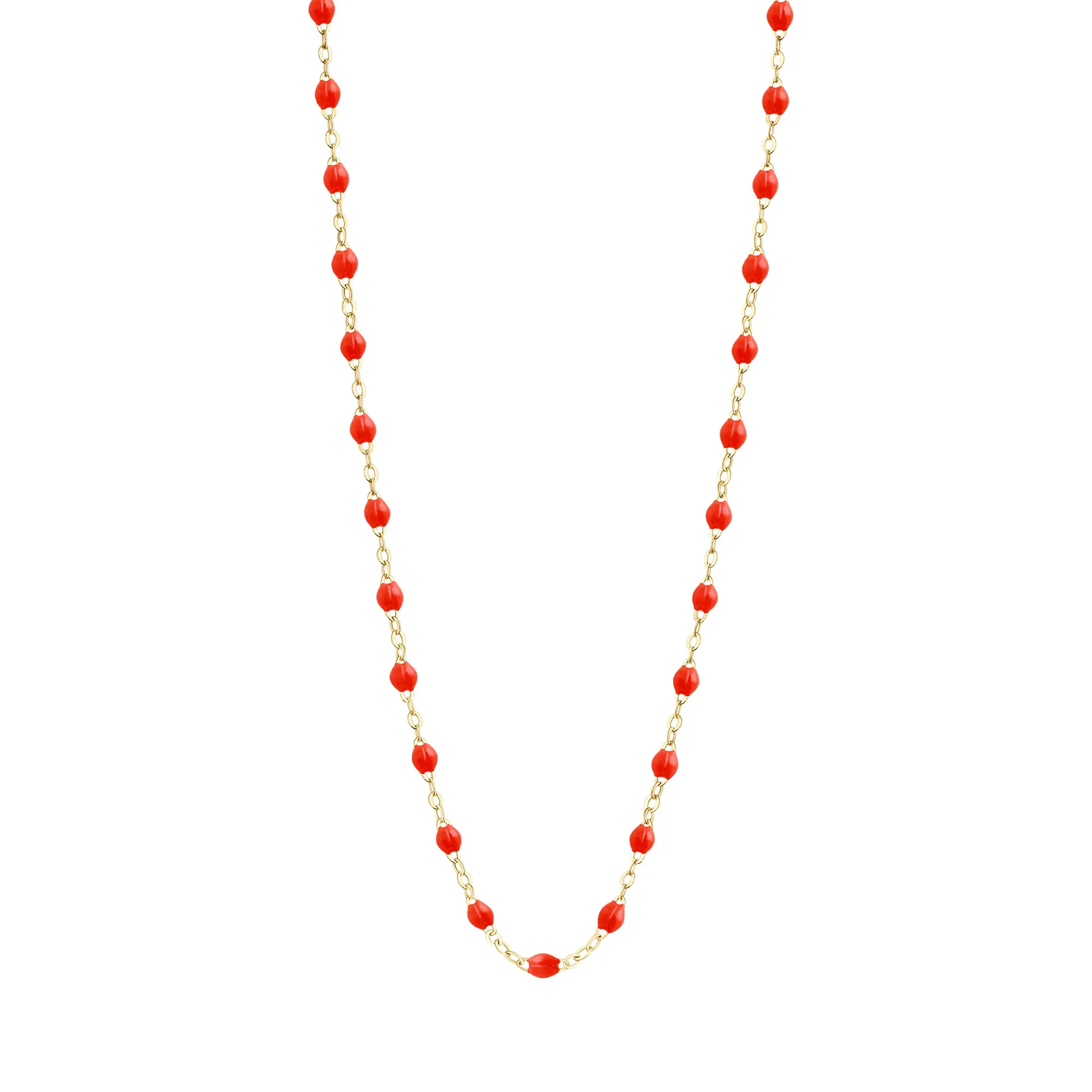 Classic Gigi Necklace - Coral 16.5"