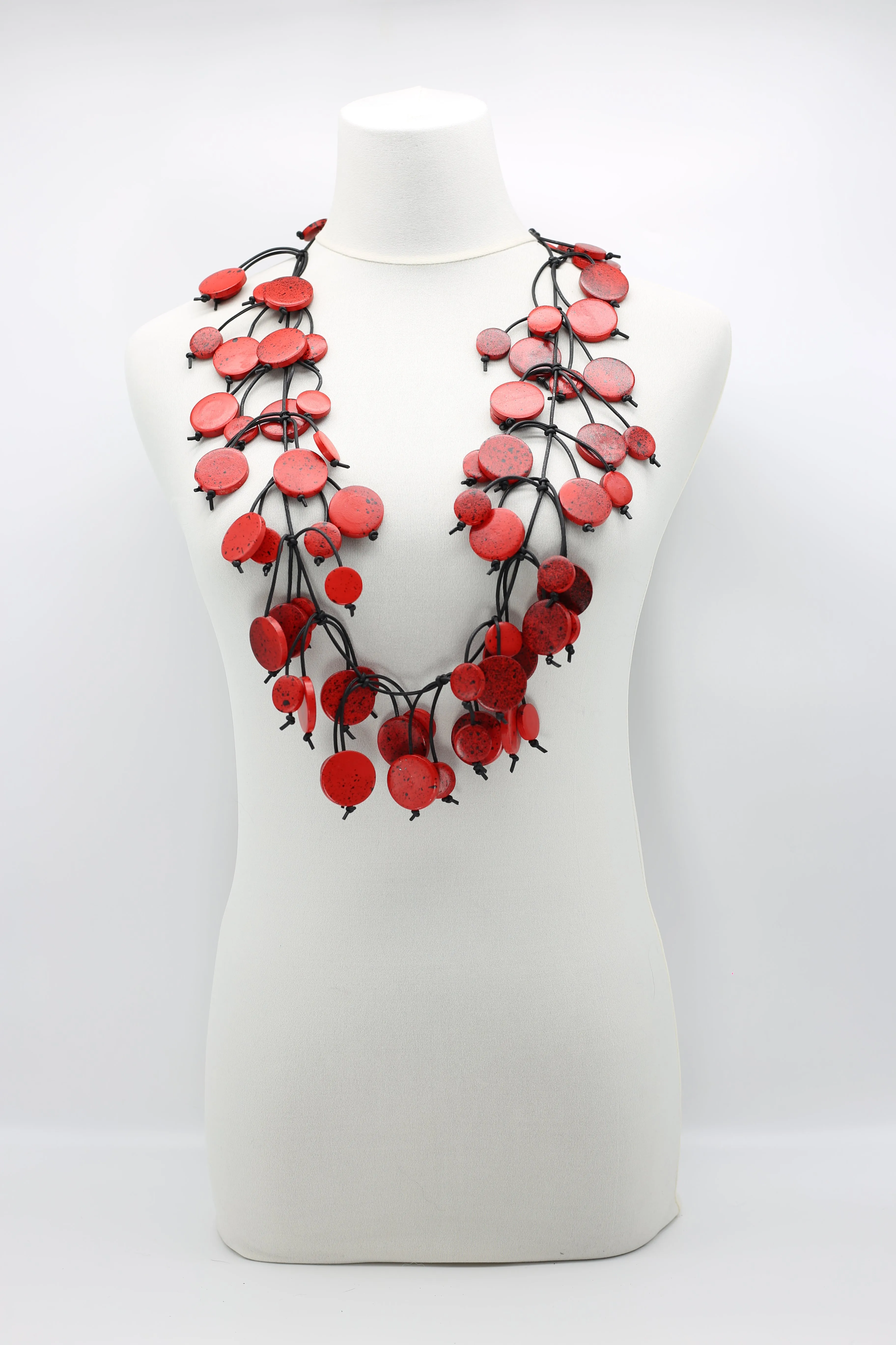 Coin Tree Necklaces - Hand-painted - Long