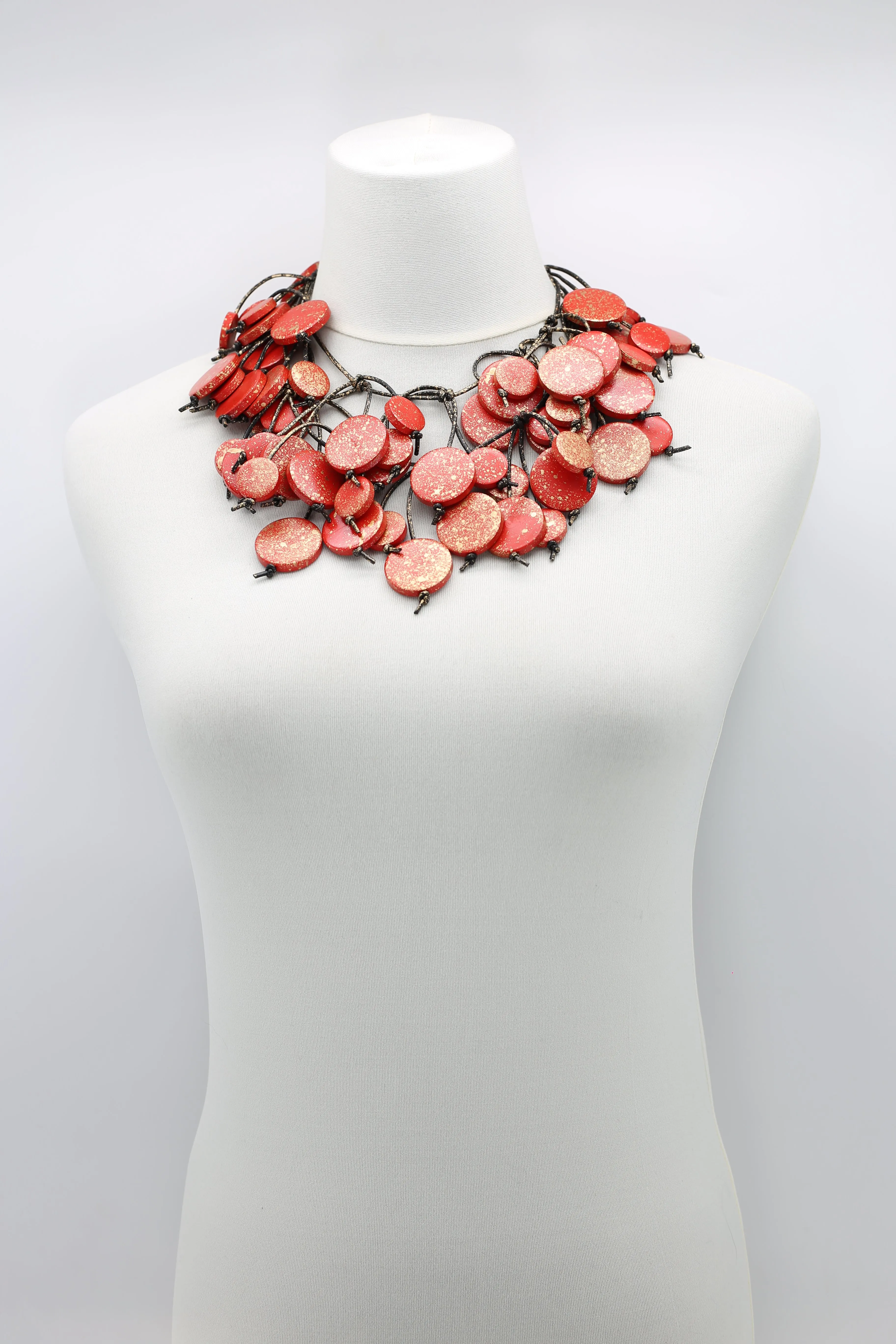 Coin Tree Necklaces - Hand-painted - Long