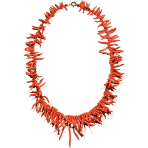 Collana Corni Portafortuna in Corallo