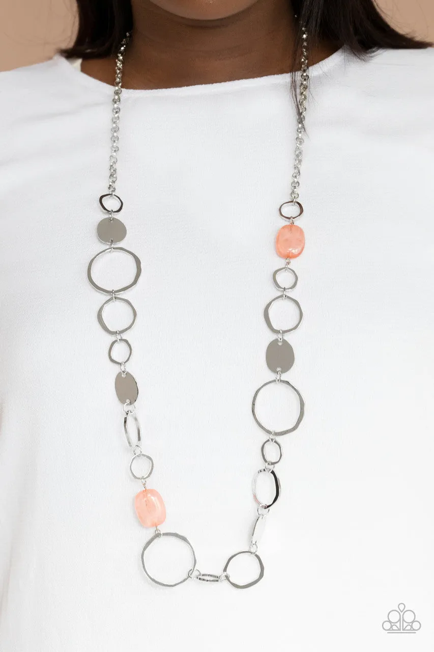 Colorful Combo Orange Paparazzi Necklace