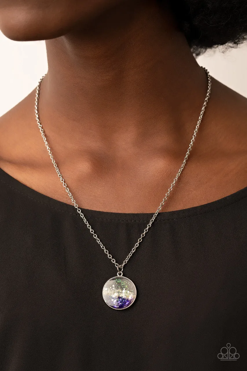 Completely Crushed Purple Paparazzi Necklace