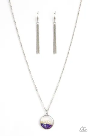 Completely Crushed Purple Paparazzi Necklace