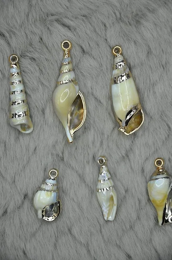 Conch Seashell Charms