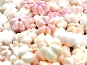 Conch Shell Flower Beads, 100% Conch, Conch Beads, Sku#M27