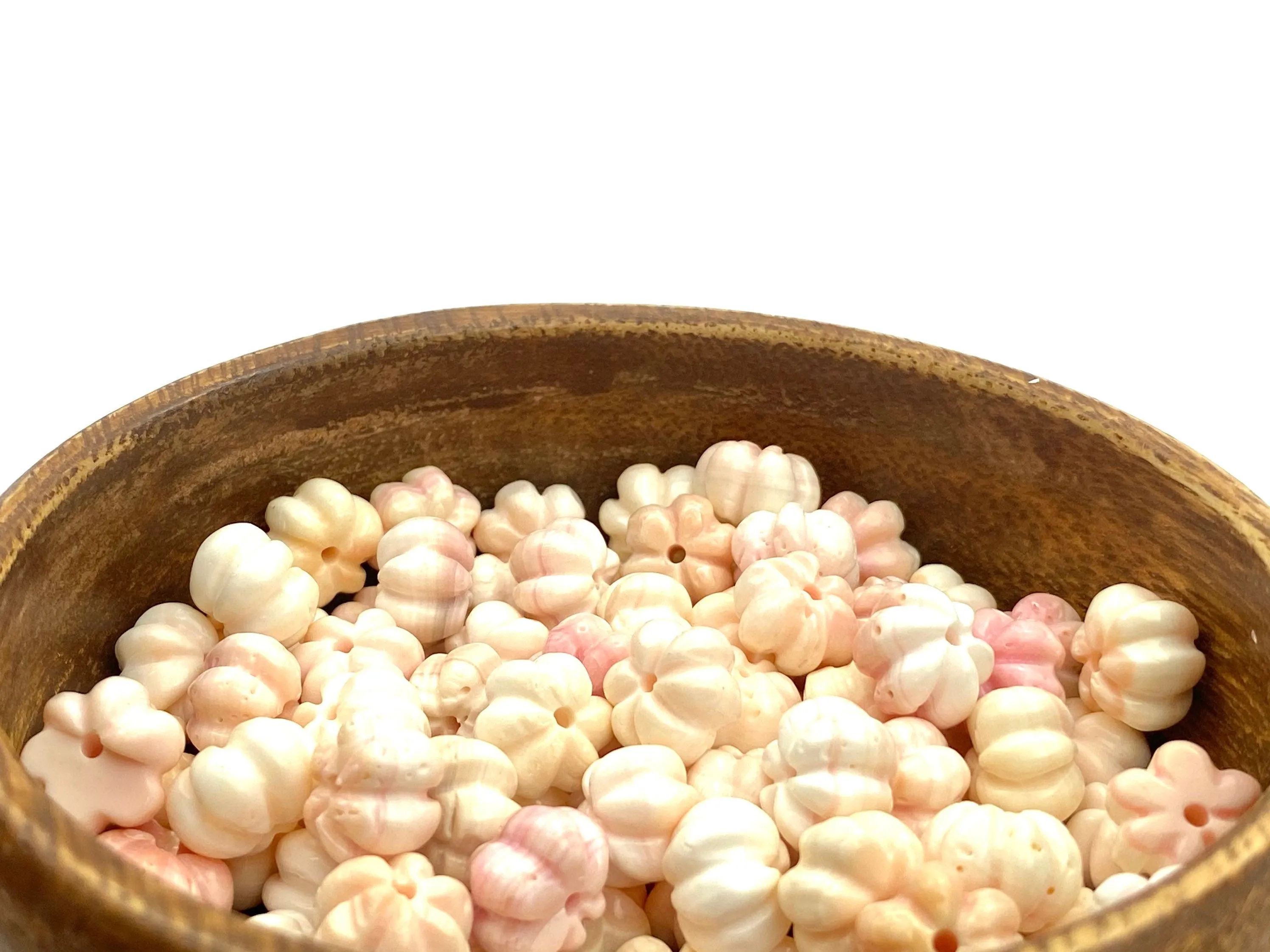 Conch Shell Flower Beads, 100% Conch, Conch Beads, Sku#M27