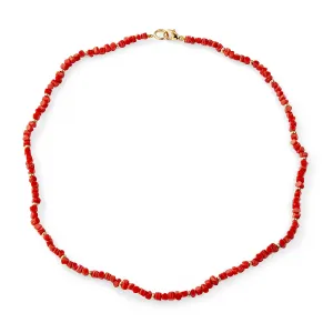 Coral Bead Necklace