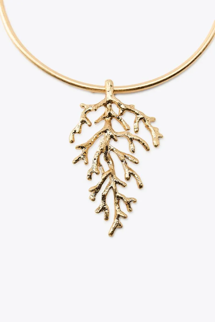 Coral Choker Necklace