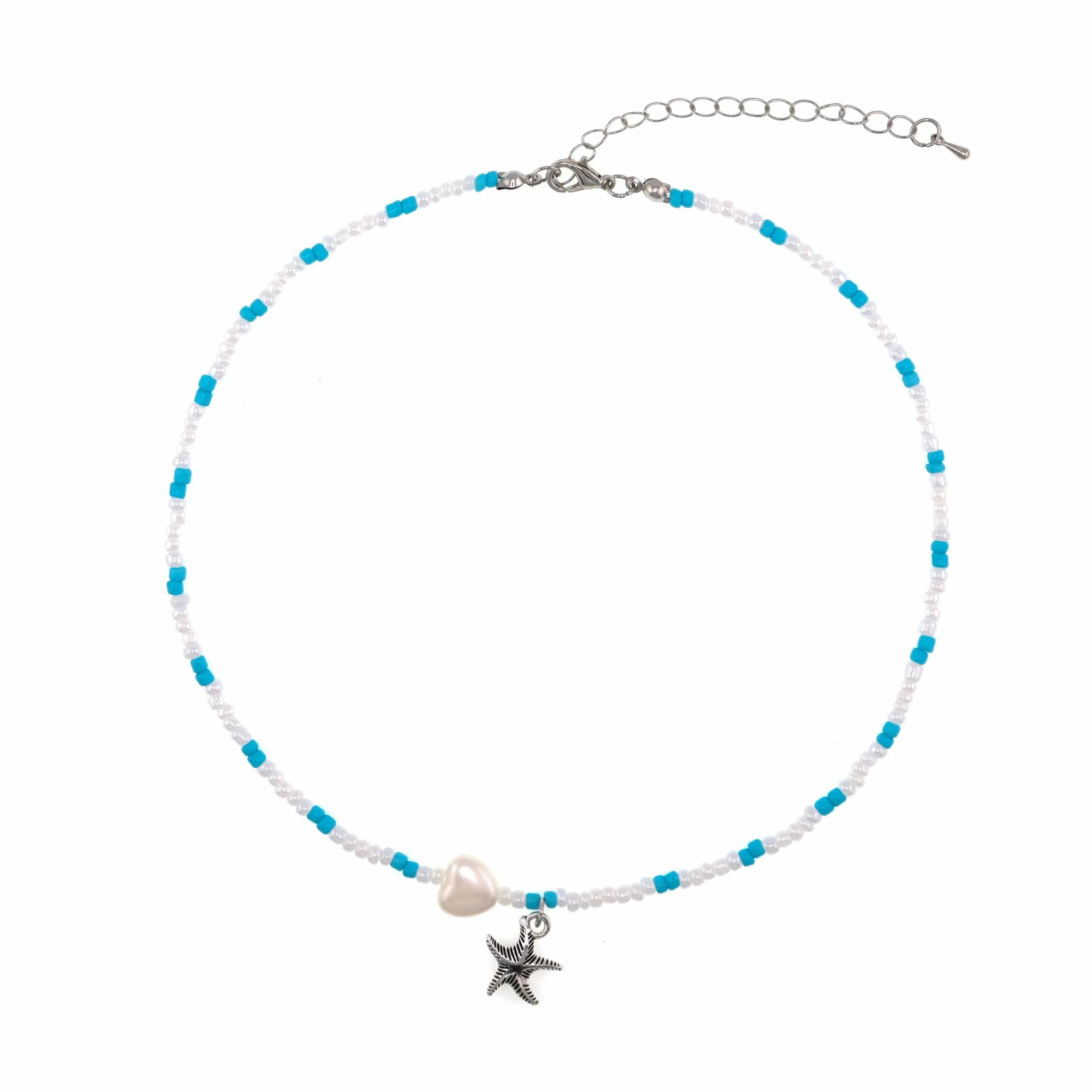 Cowrie shell Surfer Necklaces Beach Handmade Choker Hawaiian Summer Conch Necklace for Women