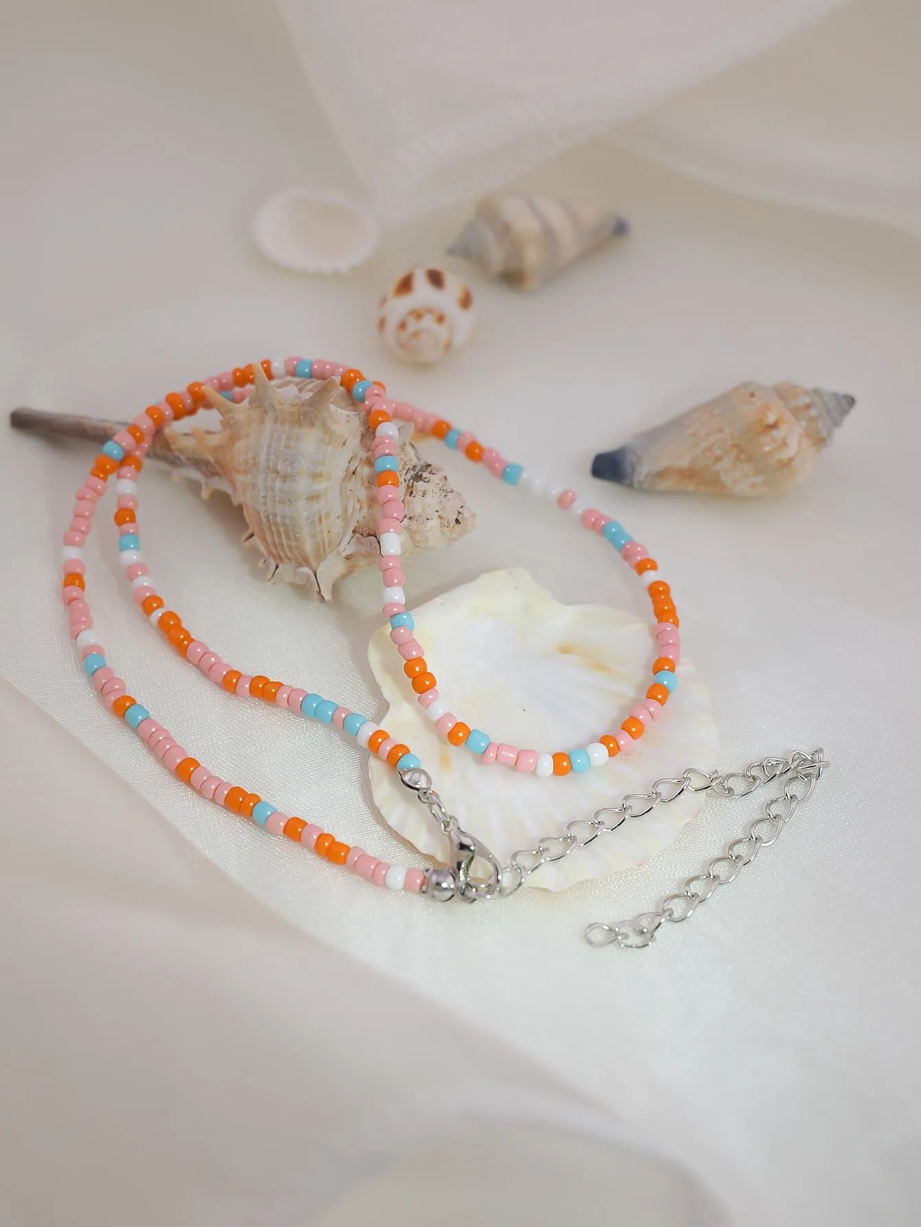 Cowrie shell Surfer Necklaces Beach Handmade Choker Hawaiian Summer Conch Necklace for Women