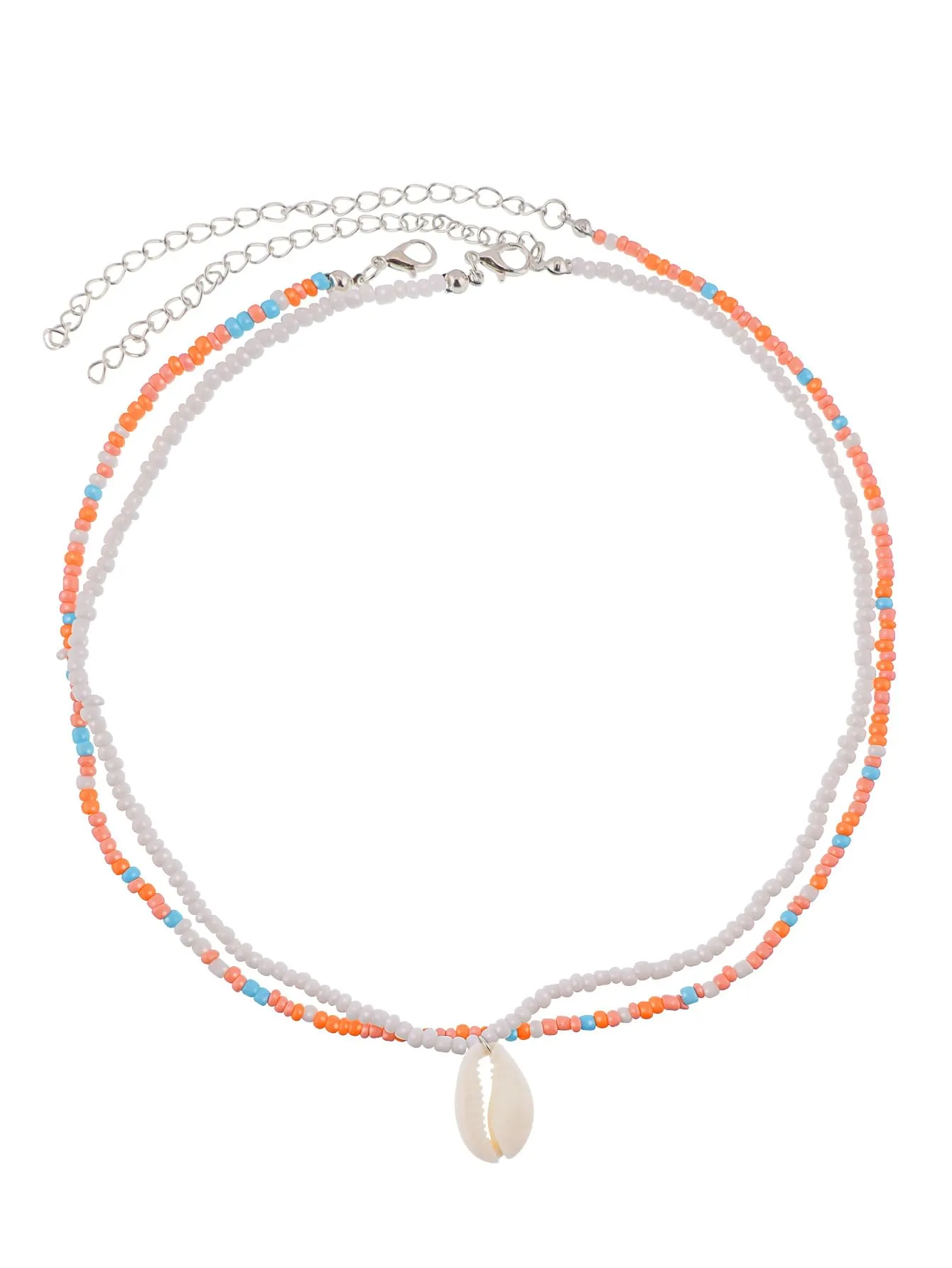 Cowrie shell Surfer Necklaces Beach Handmade Choker Hawaiian Summer Conch Necklace for Women