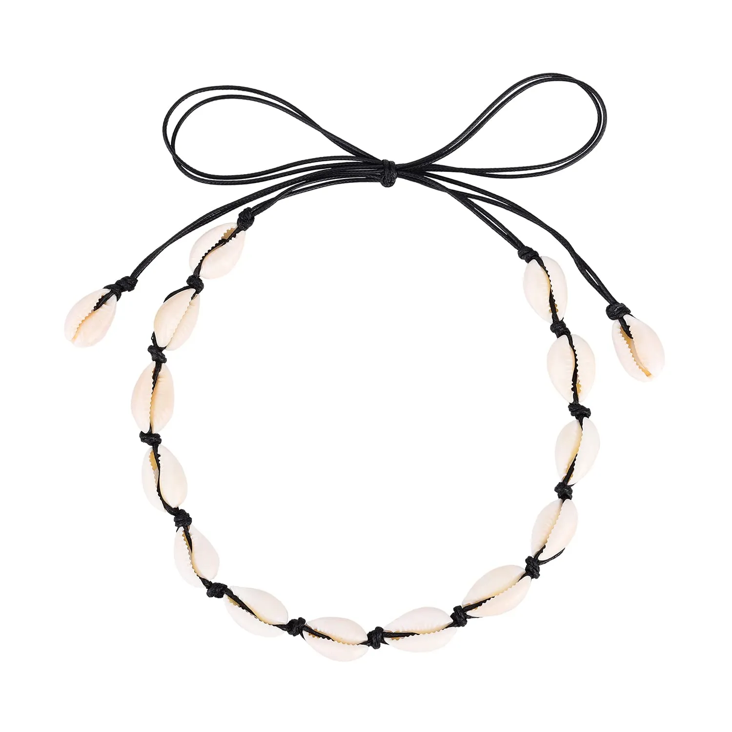 Cowrie shell Surfer Necklaces Beach Handmade Choker Hawaiian Summer Conch Necklace for Women