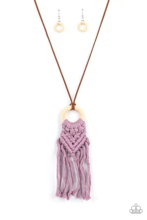 Crafty Couture Purple Paparazzi Necklace