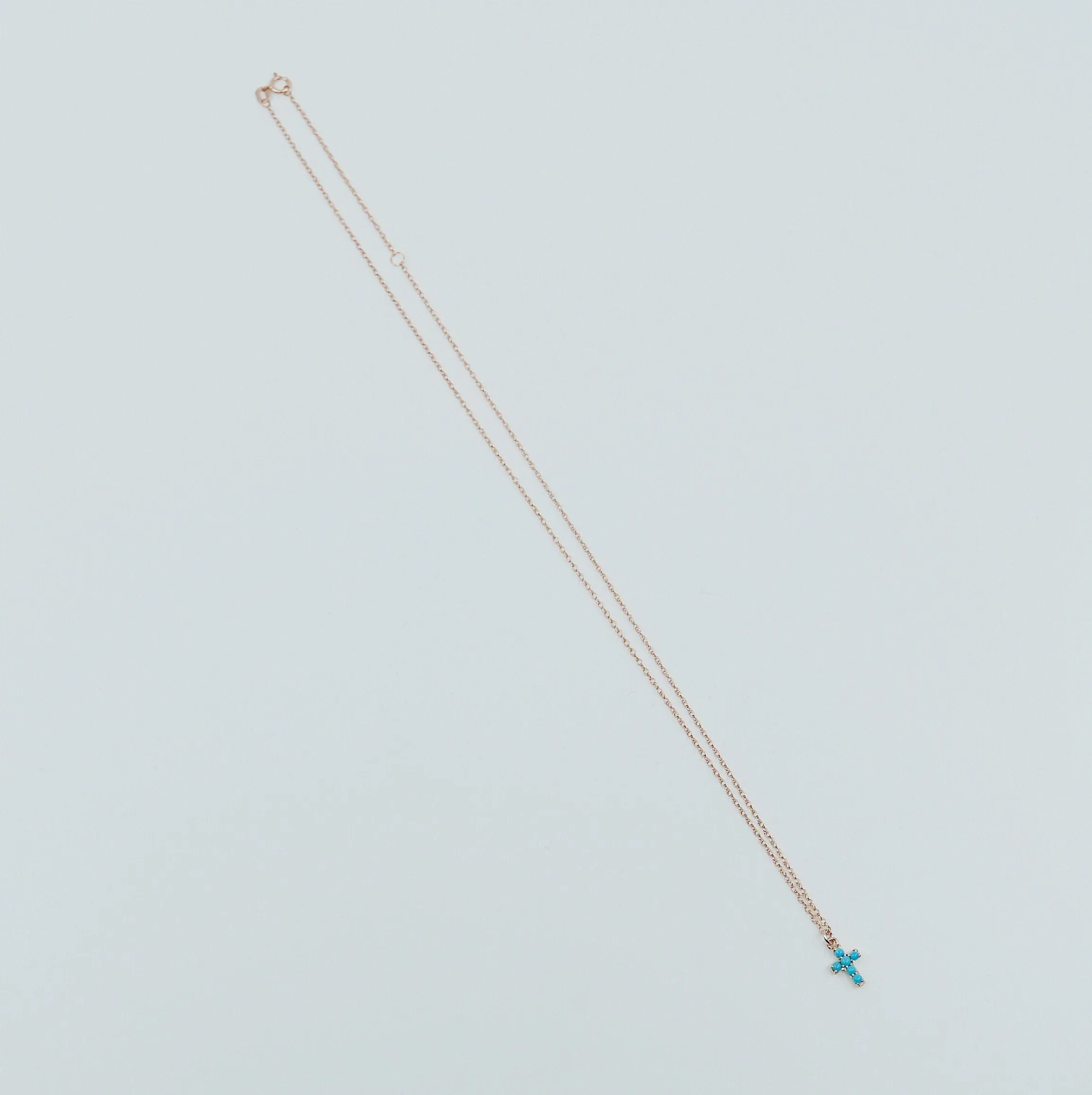 Cross Turquoise Necklace
