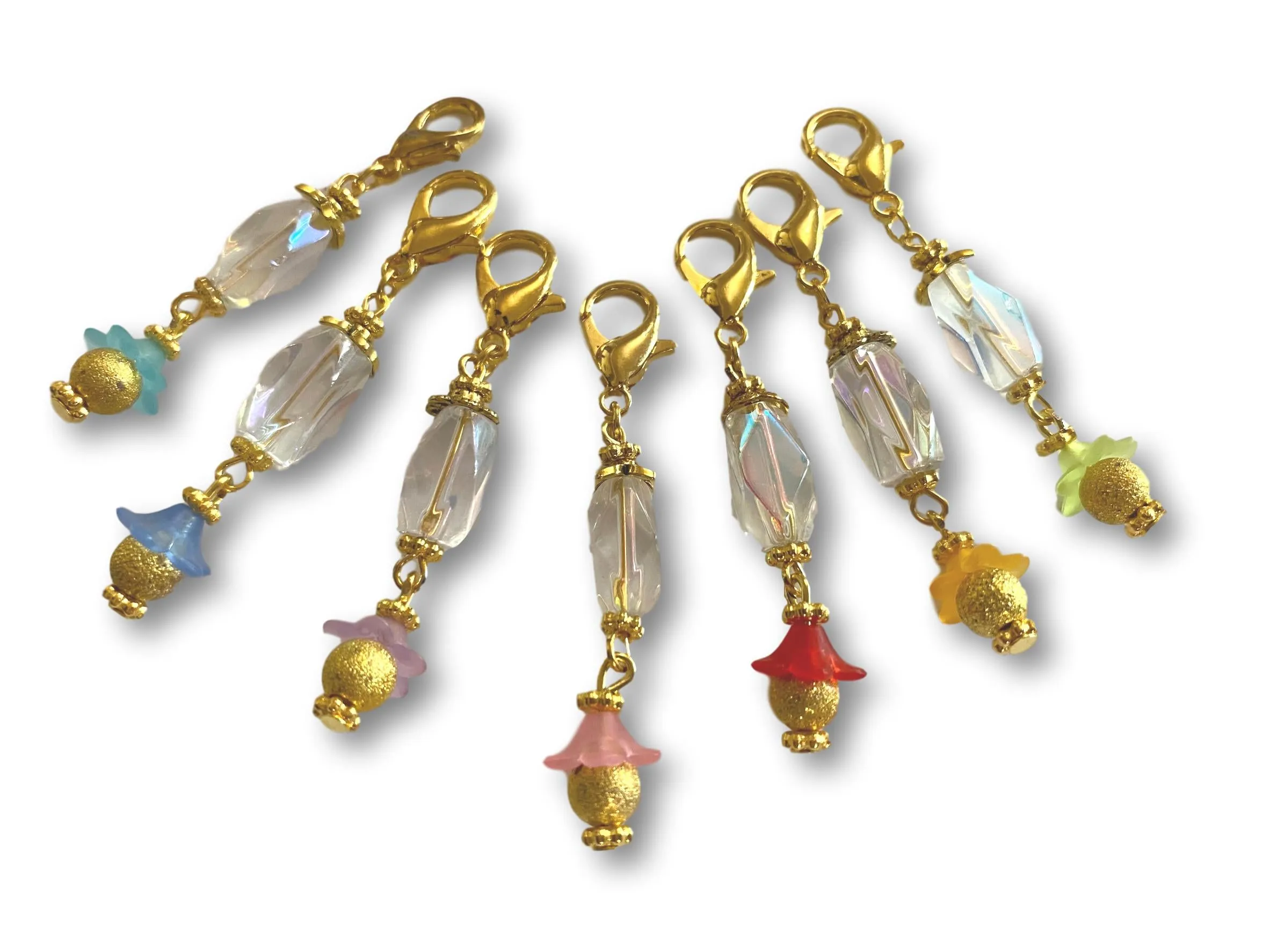 Crystal CF - #013 Set of 7 Stitch Markers