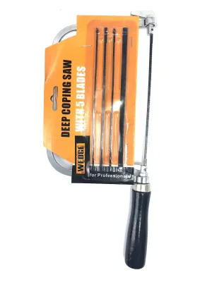 Deep coping saw with 5 blades , SKU# TZ4860