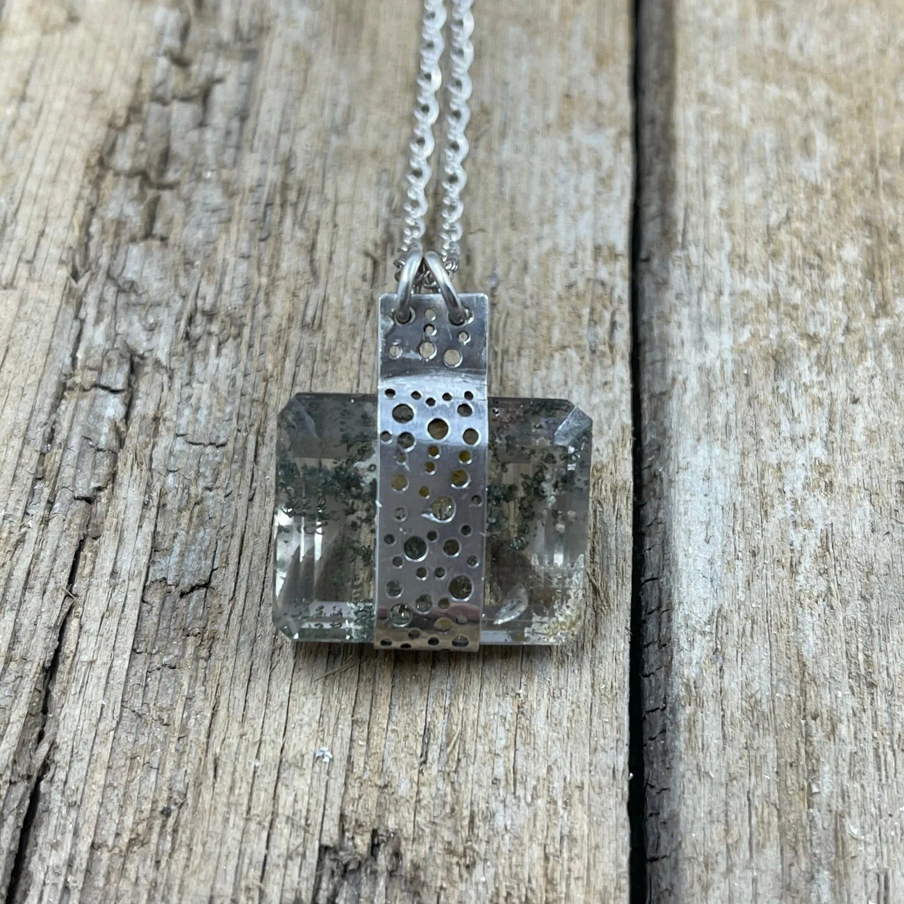 Dendritic Quartz Pendant