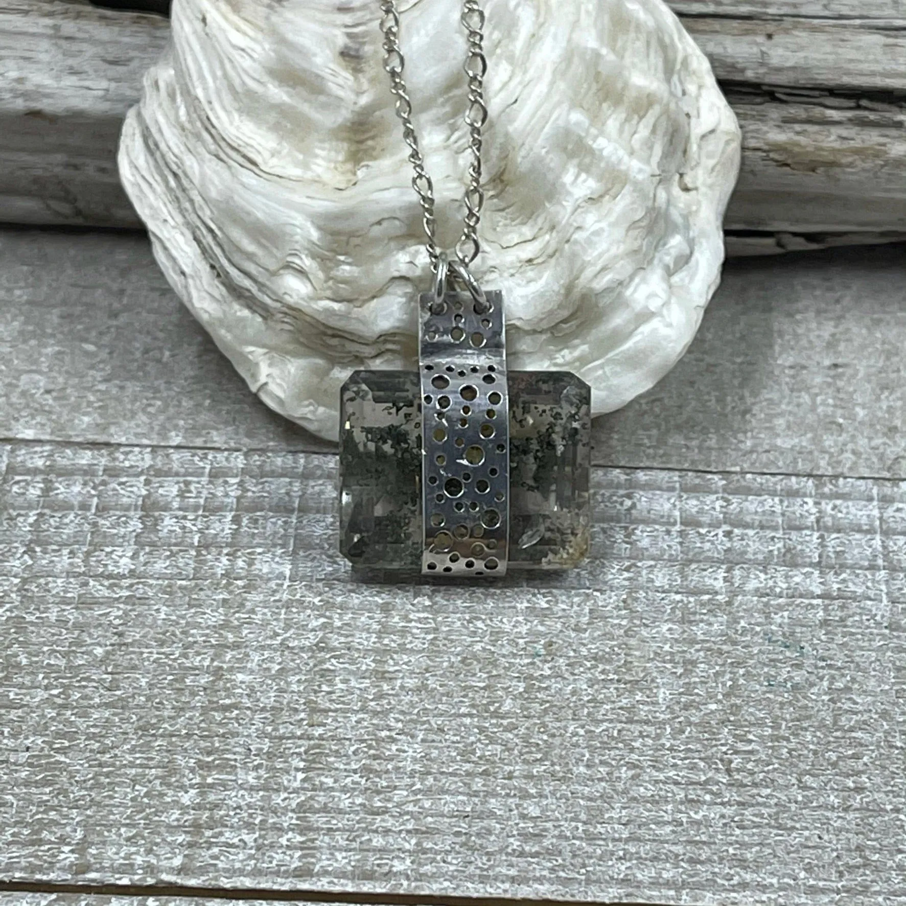 Dendritic Quartz Pendant