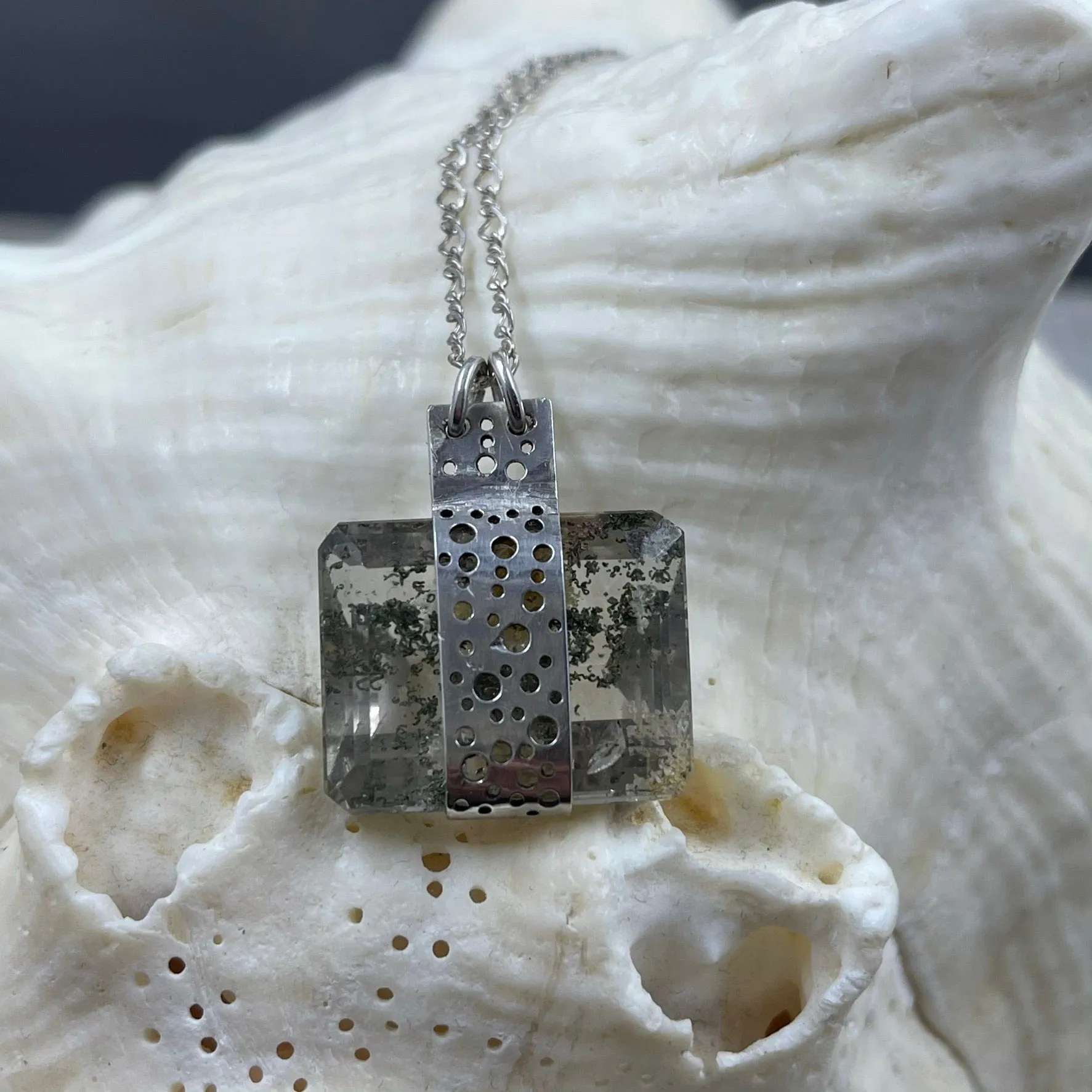 Dendritic Quartz Pendant