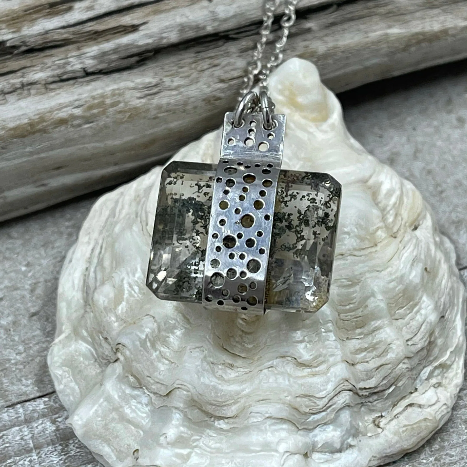 Dendritic Quartz Pendant