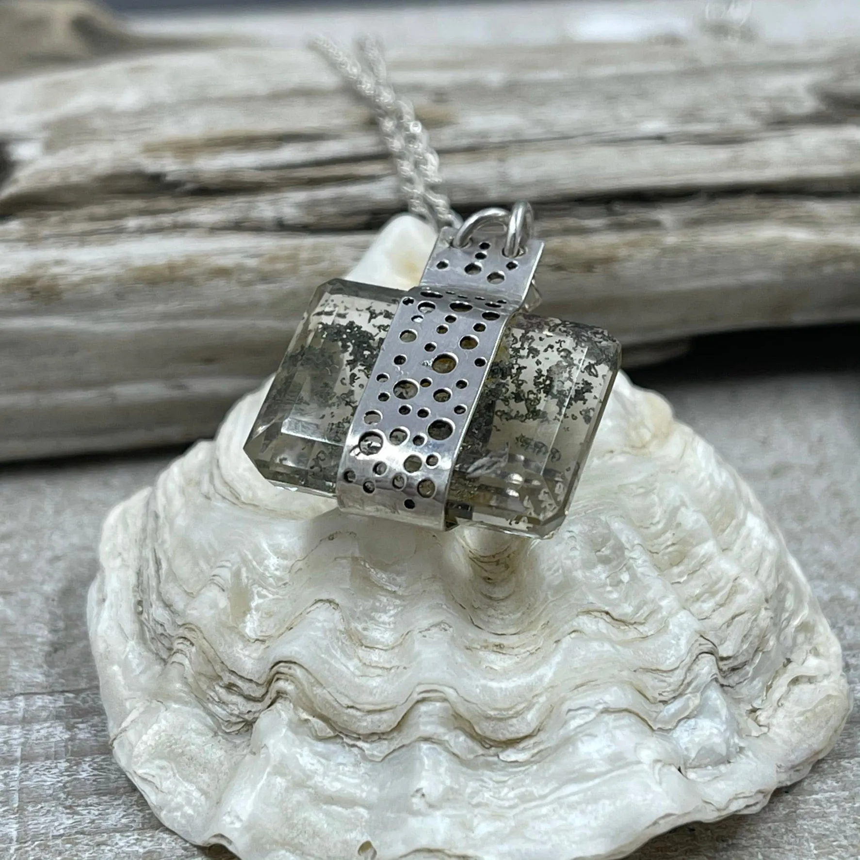 Dendritic Quartz Pendant