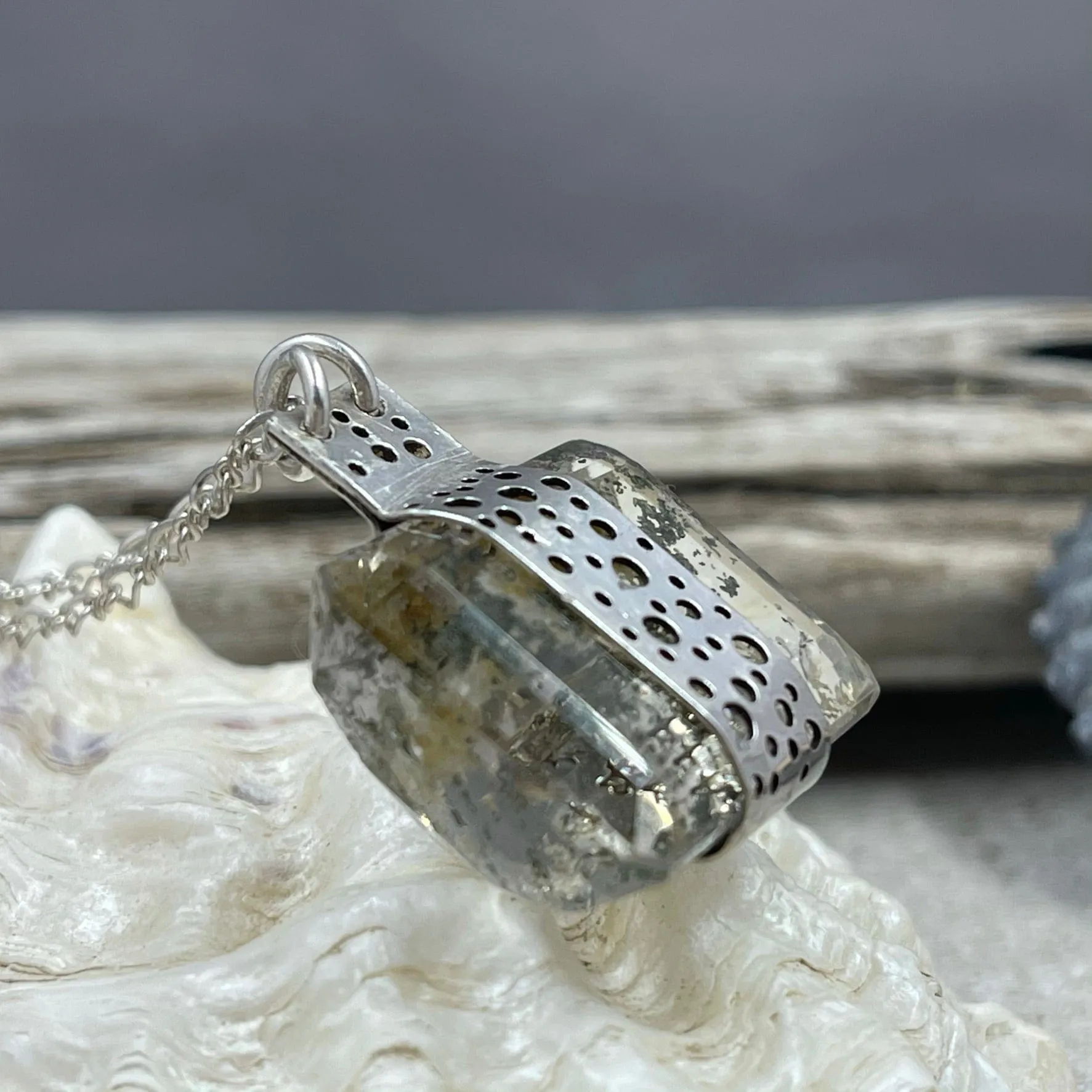 Dendritic Quartz Pendant