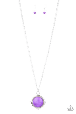 Desert Equinox Purple Paparazzi Necklace