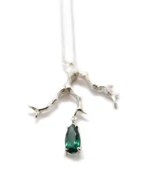 Diana Necklace in Emerald Quartz