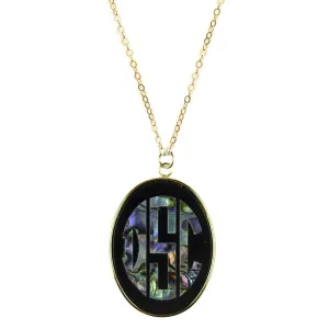 DISCONTINUED - Calypso Oval Necklace (WS)